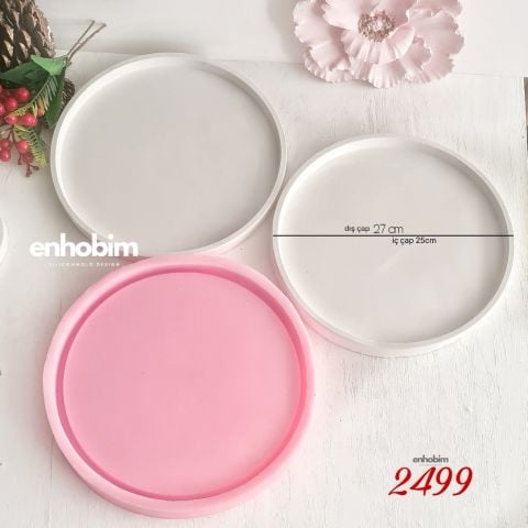 Yuvarlak Tabanlık Silikon Kalıp