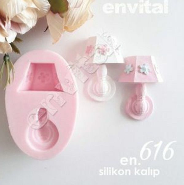 Duvar abajur silikon kalıp