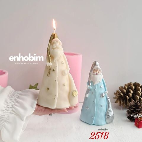 Heybeli Noel Baba Silikon Kalıp