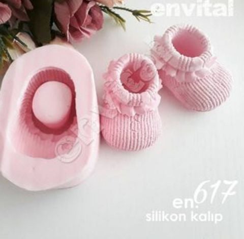 Tekli ayakkabı silikon kalıp