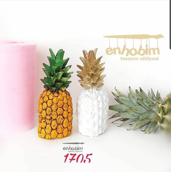 Ananas biblo silikon kalıp