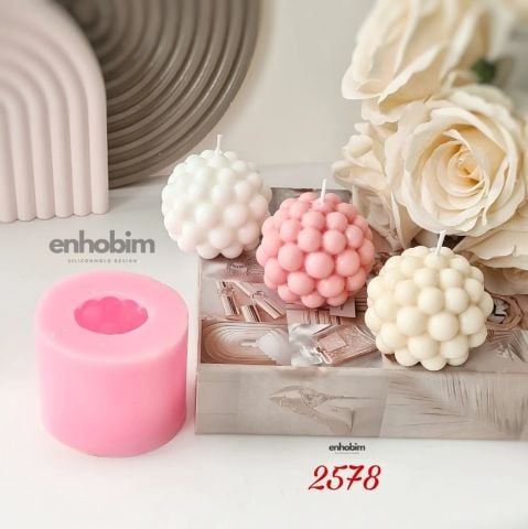 Yuvarlak form bubble  silikonkalıp