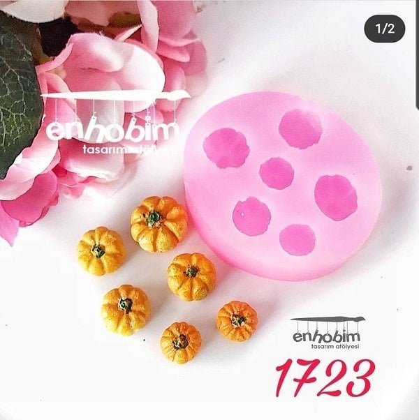 Minik kabaklar silikon kalıp
