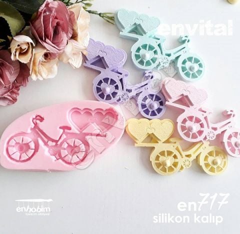 Kalpli bisiklet silikon kalıp