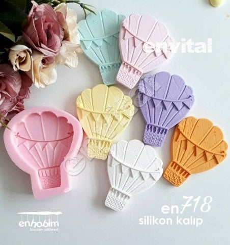 Flamalı balon silikon kalıp