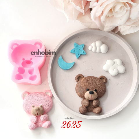 Ayıcık silikon Kalıbı