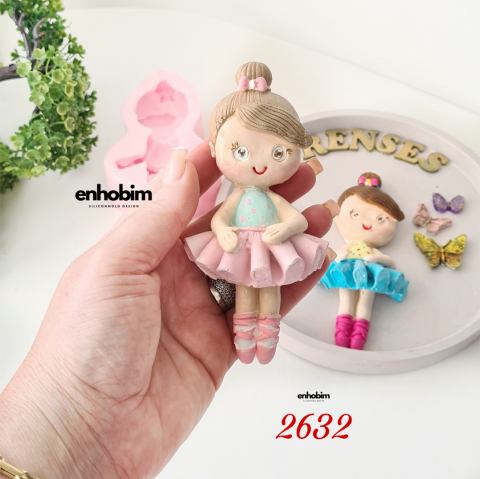 Balerin kız silikon kalıp