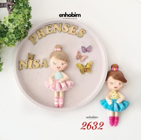 Balerin kız silikon kalıp