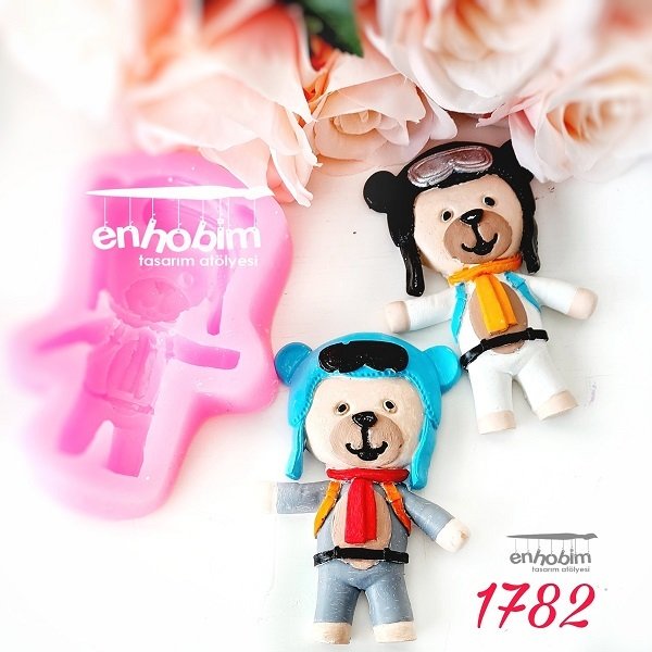 Pilot ayıcık silikon kalıp