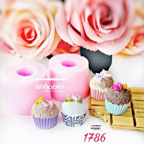 2li cup cake silikon kalıp
