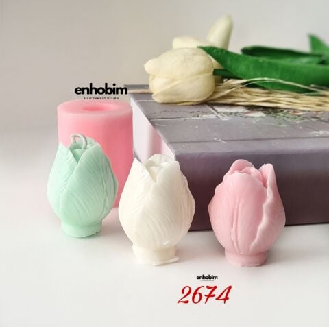 Lale Mum silikon kalıbı