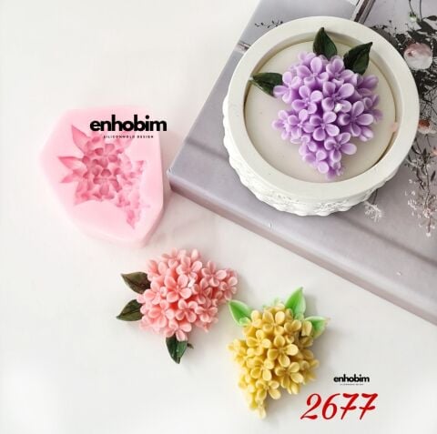 Uzun Leylak Silikon Kalıp