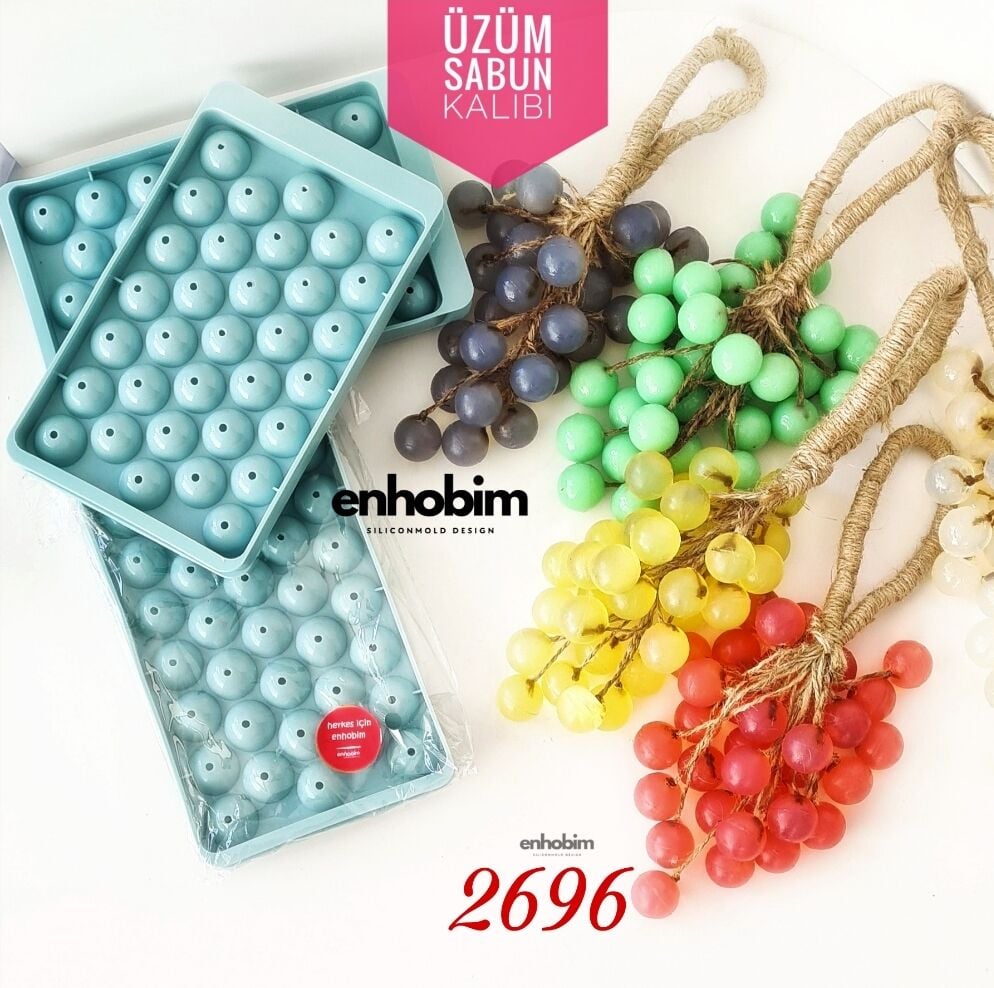 Üzüm Sabun Kalıbı plastik