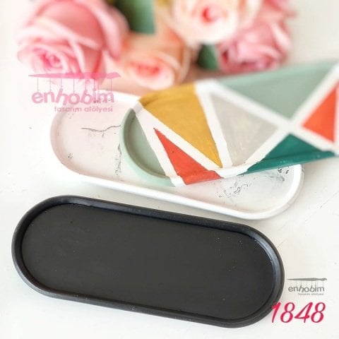 Oval Tabanlık Silikon kalıp