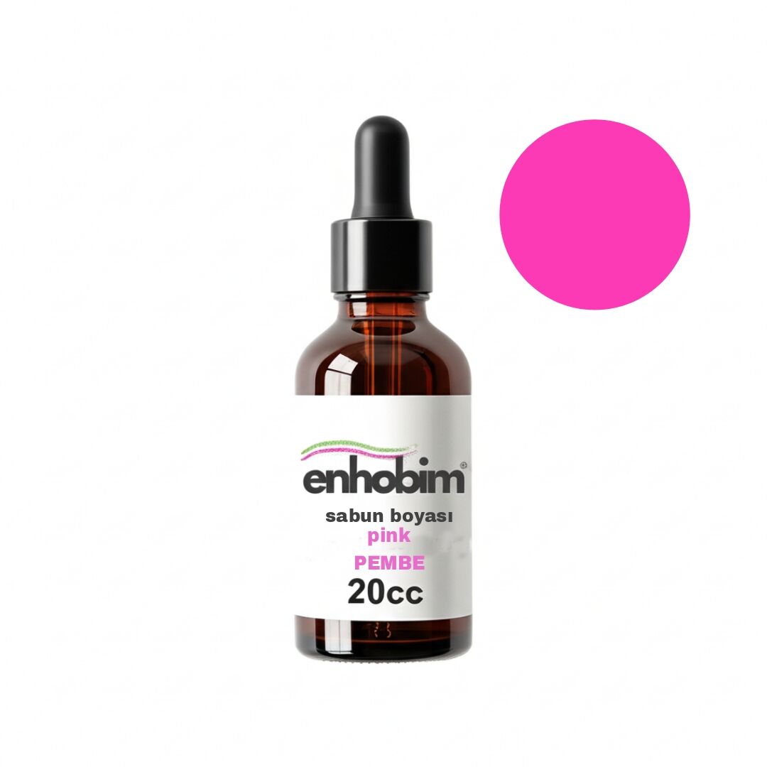 Sabun Boyası sıvı PEMBE 20cc