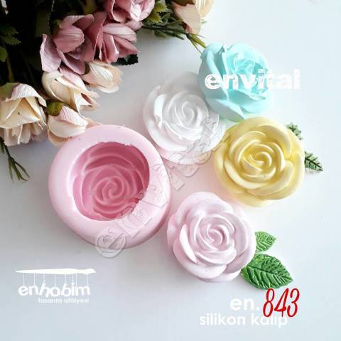 Gül silikon kalıp silikon kalıp
