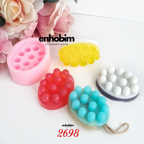Sabun Kalıbı oval form Silikon kalıp