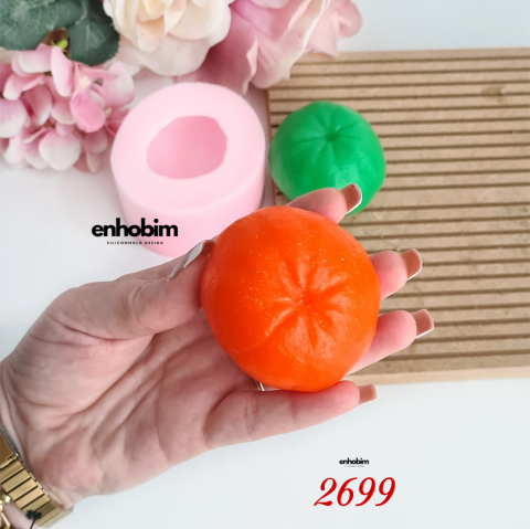 Mandalina 3 boyutlu Silikon kalıbı
