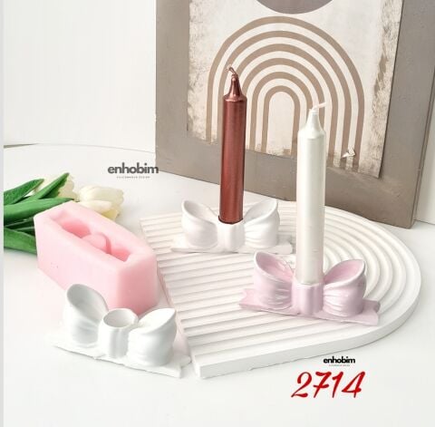 Fiyonk Mumluk Silikon Kalıp