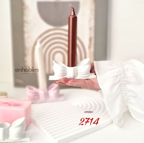 Fiyonk Mumluk Silikon Kalıp