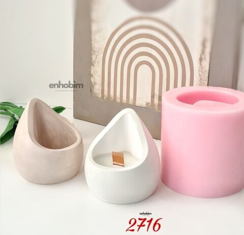 Damla Mumluk Silikon Kalıp