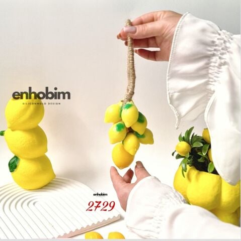 4lü yaprak detay  küçük limon Silikonkalıp