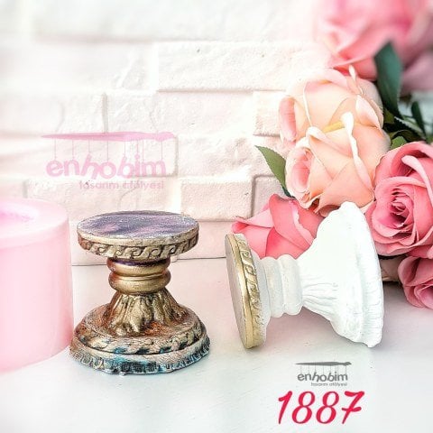 Saksı Ayağı Silikon Kalıp