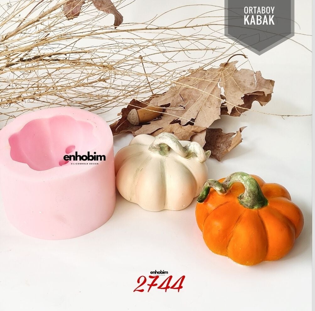 KABAK kıvrık saplı orta boy 2no Silikonkalıp