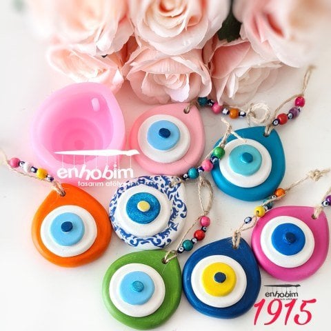 Nazar Boncuğu Silikon Kalıp