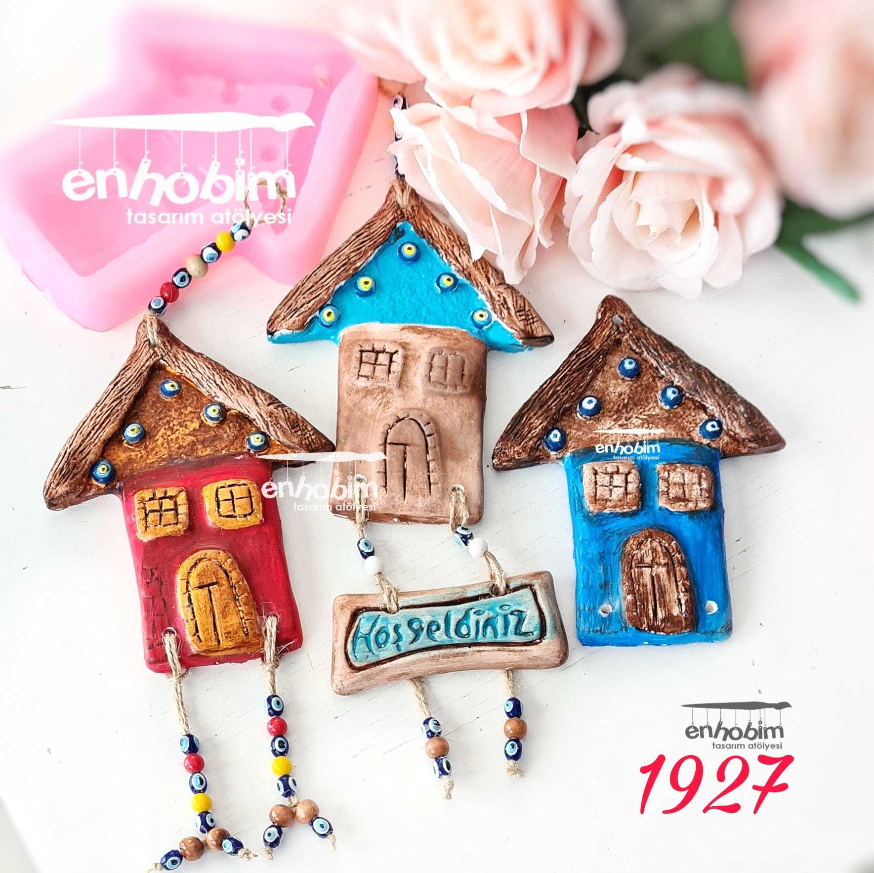 Duvar ve kapı süsü Ev Silikonkalıp