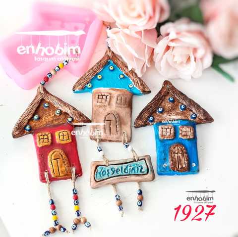Duvar ve kapı süsü Ev Silikonkalıp