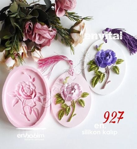 Çiçekli tabanlık silikon kalıp