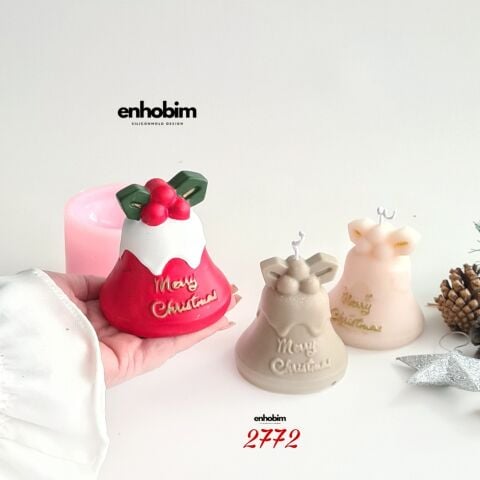 Çan Mum Silikon Kalıp