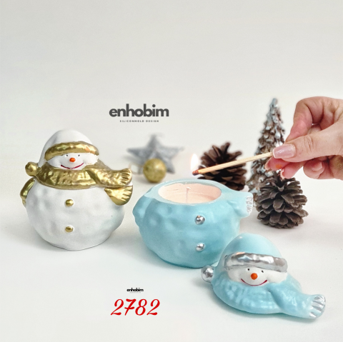 Kardan Adam Kutu Mumluk Silikonkalıp