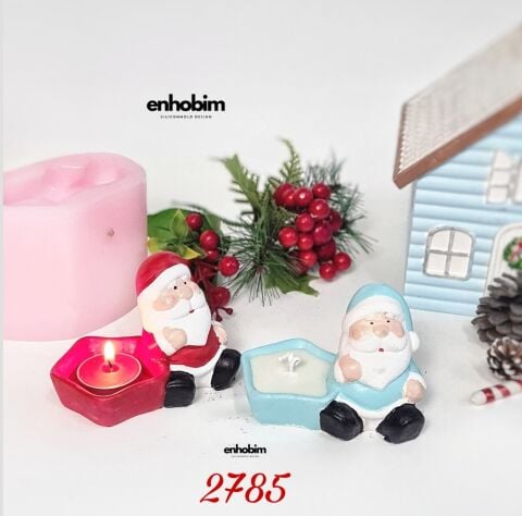 Noel Baba MUmluk Silikon Kalıbı