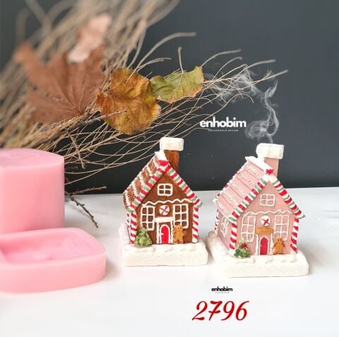 Şeker Ev Tütsülük Silikon Kalıp