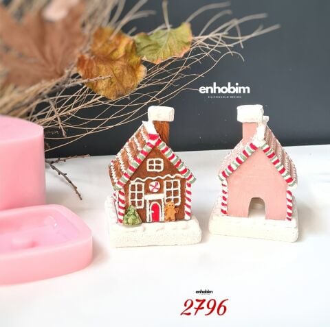 Şeker Ev Tütsülük Silikon Kalıp