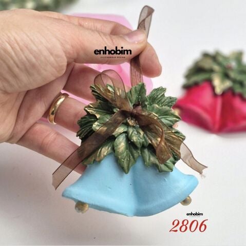 2 Boyutlu Çan Silikon Kalıp