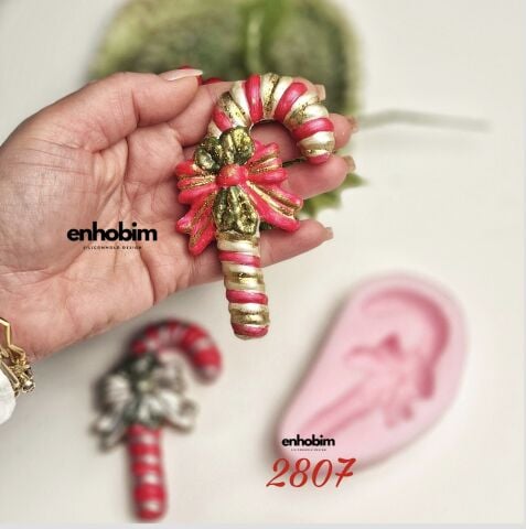 Baston Şeker Silikon Kalıp