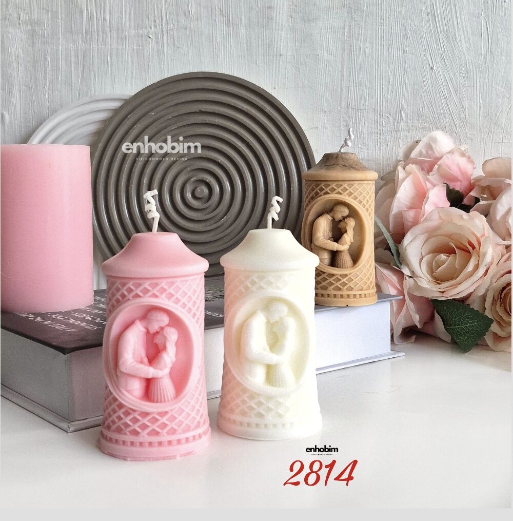 Sevgili Gelin Damat Detay Mum Silikon Kalıp