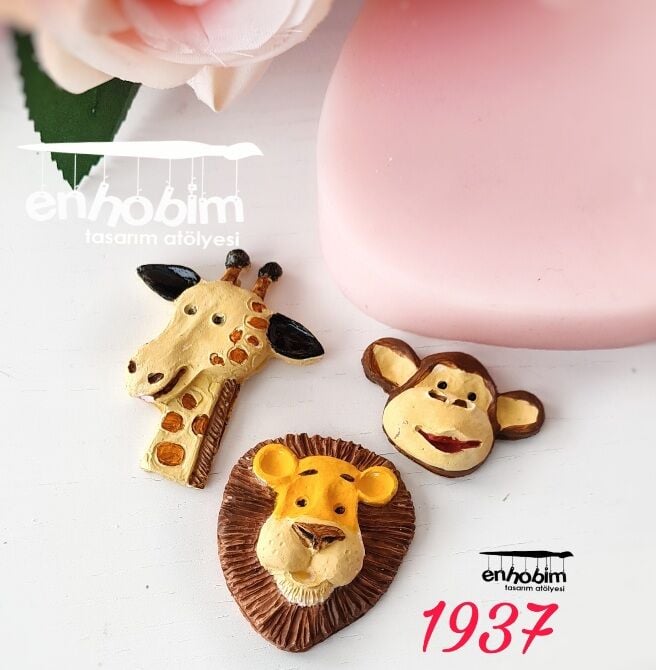 3lü Safari Silikon Kalıp