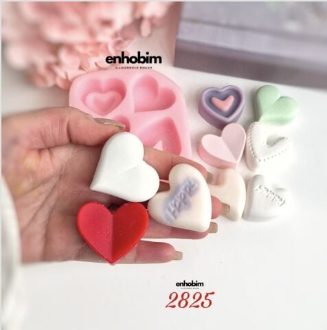 Kalpler 6li Set silikon kalıp