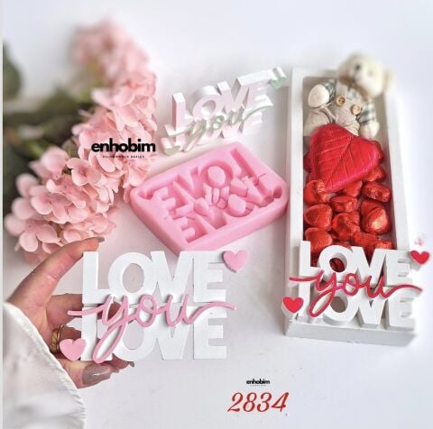 Love you Love Silikon Kalıp