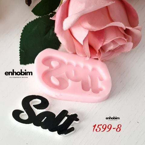 En Mutfak etiket adet Salt Silikon Kalıbı