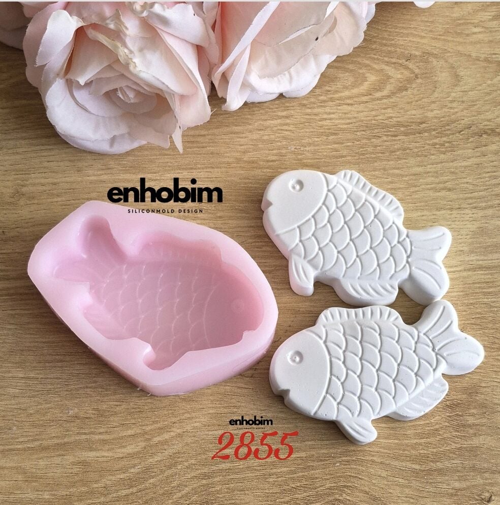 Pullu Balık Silikon Kalıp