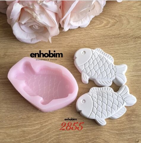 Pullu Balık Silikon Kalıp