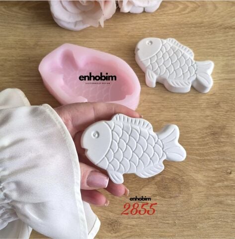 Pullu Balık Silikon Kalıp