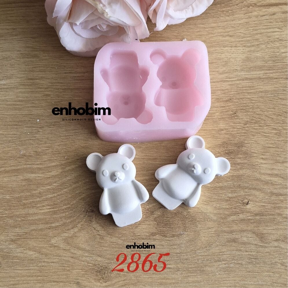 Mini Mouse 2li Silikon Kalıp