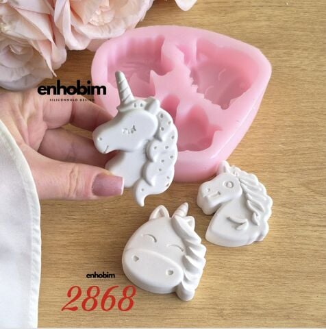 Unicorn 3lü Set Silikon Kalıp