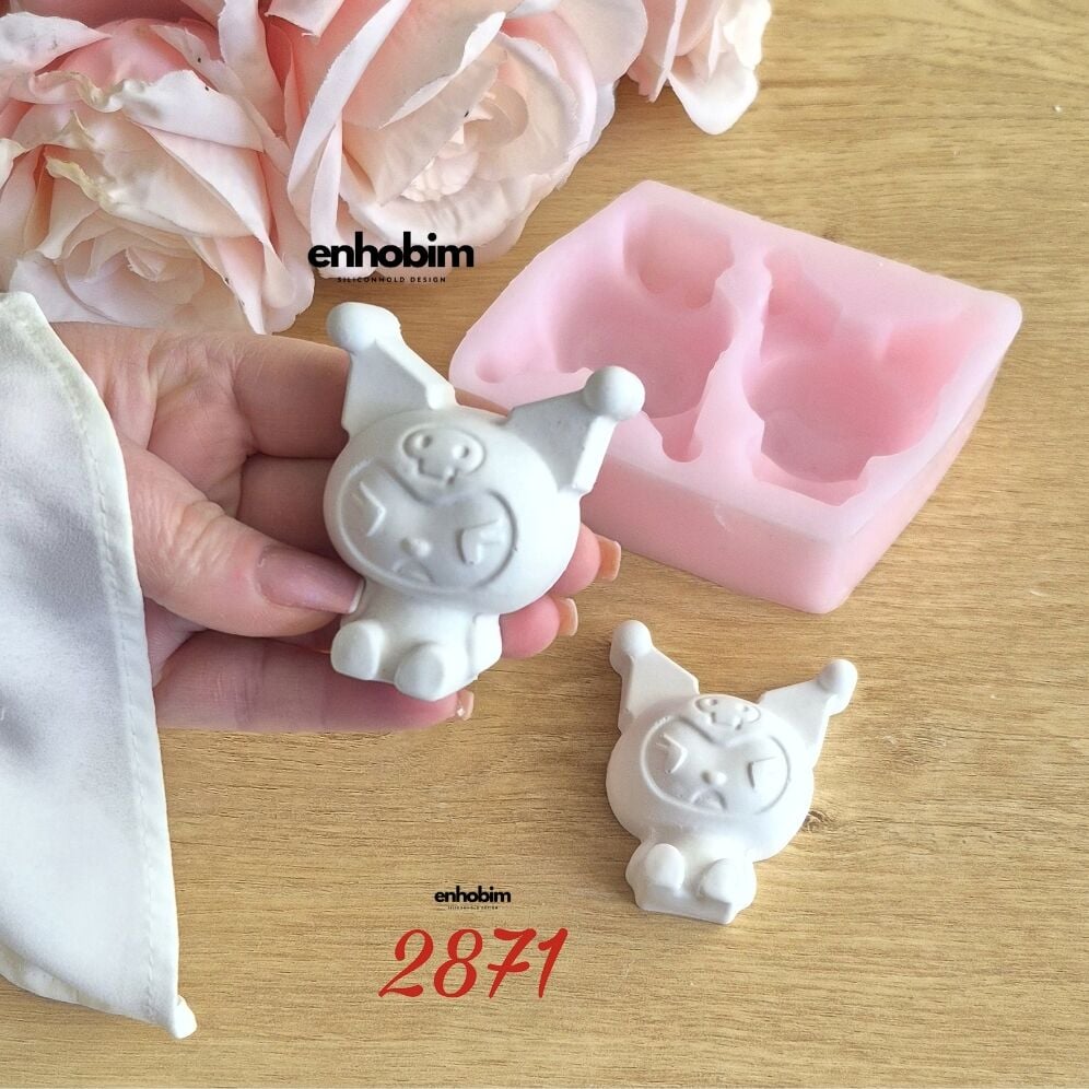 Kuromi 2li Set Silikon Kalıp